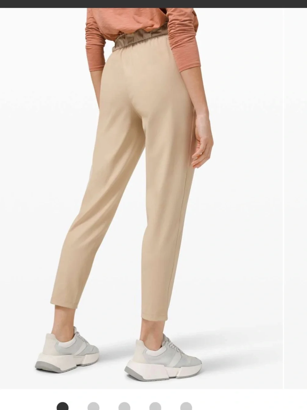lululemon athletica 7/8 High-Rise Ankle Pants in Trench Tan